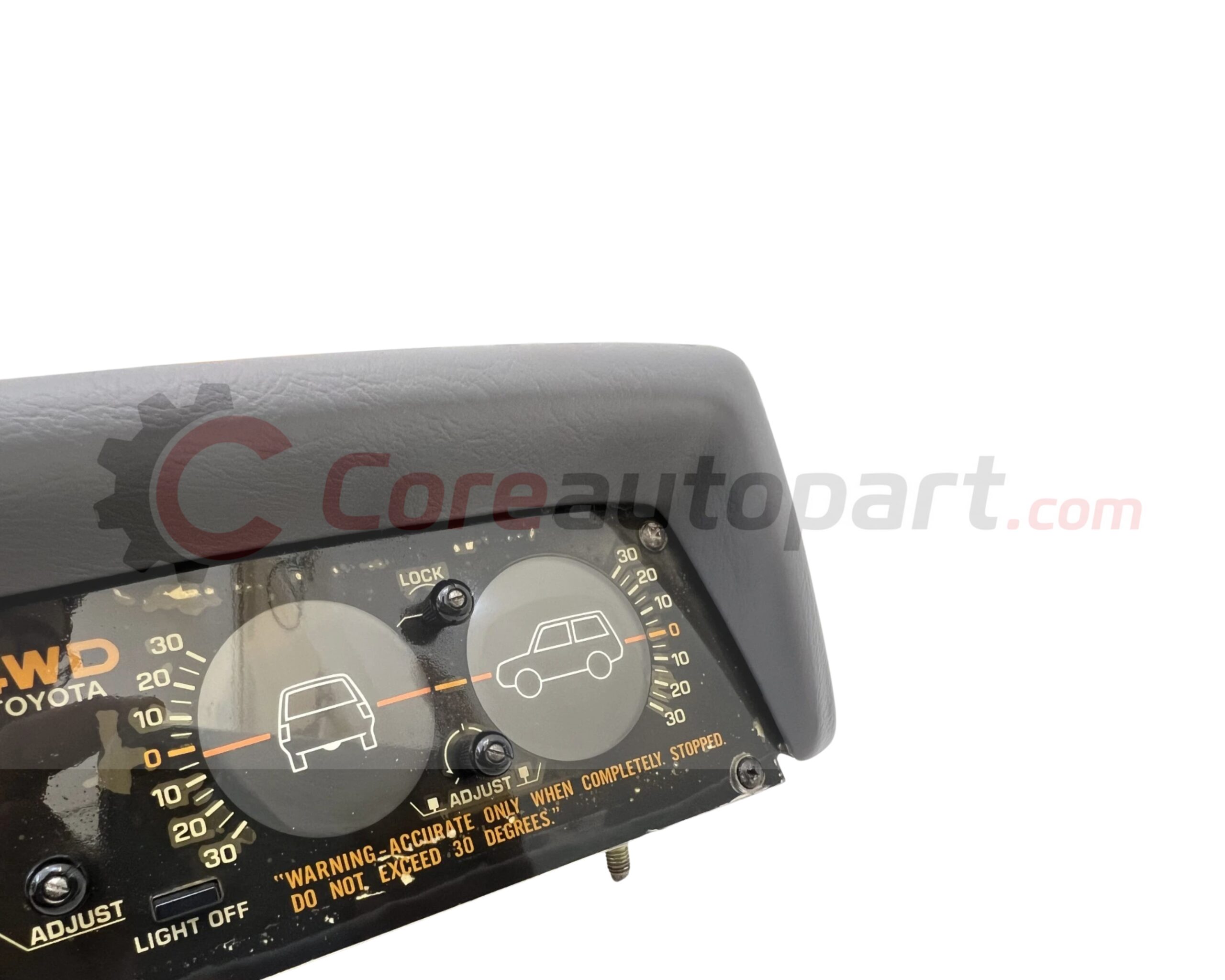 1st gen 4Runner Toyota Hilux1984-88 inclinometer / Altimeter Grey Color - Image 3
