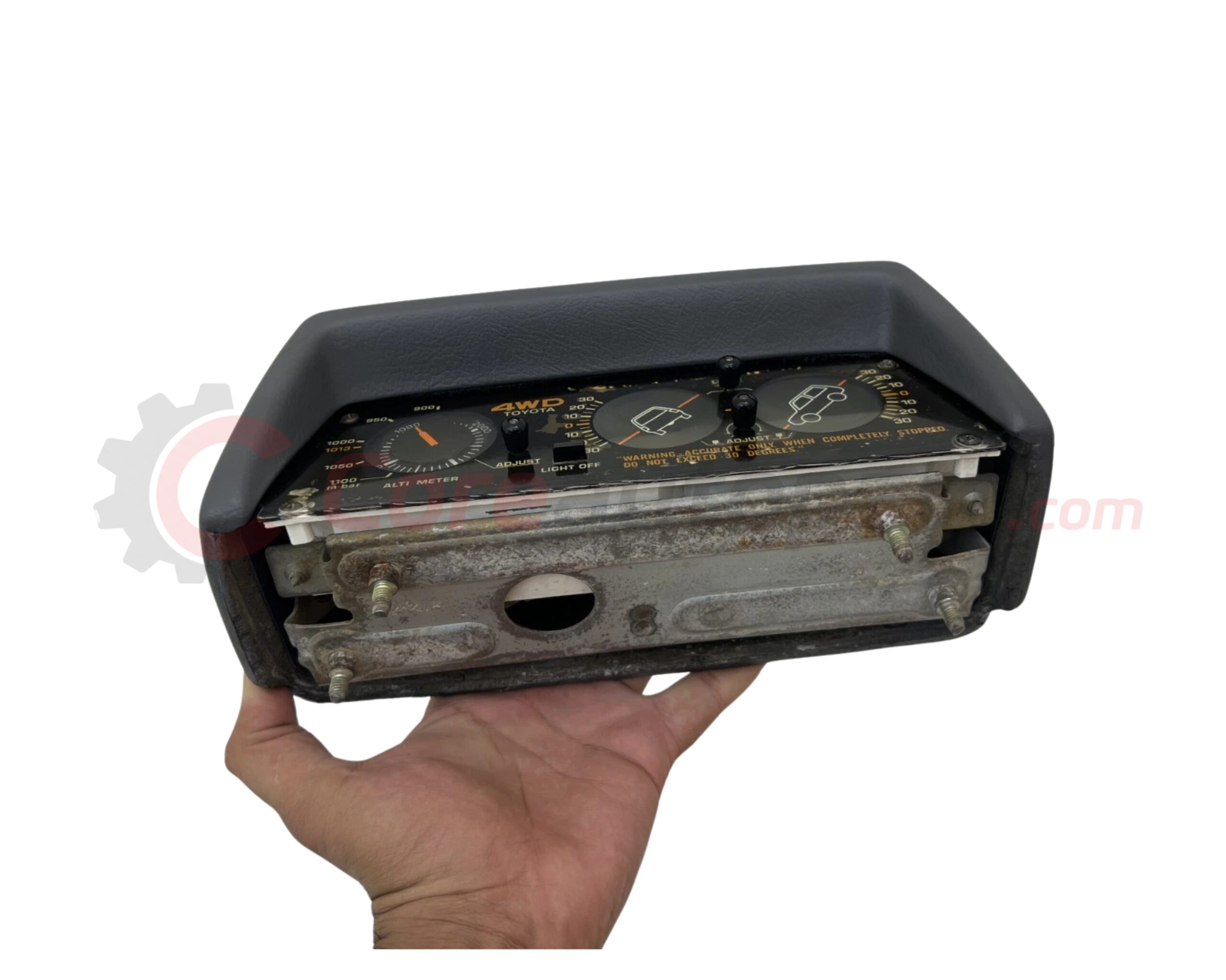 1st gen 4Runner Toyota Hilux1984-88 inclinometer / Altimeter Grey Color - Image 11