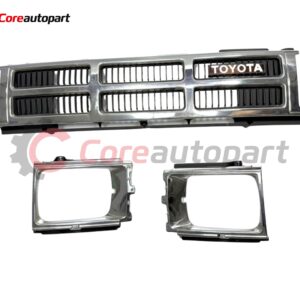Grille 4runner Grille Hilux pickup 1984-88 JDM grille with Headlight Bezels R/L