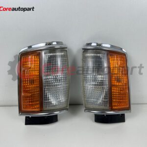 Toyota Hilux 1984-88 2wd 4wd Parking lamps Hilux corner JDM type OEM Chromed